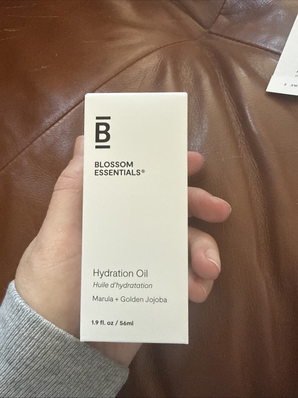 Blossom Essentials Hydration Oil 1.9 fl. oz/ 56ml Marula + Golden Jojoba NEW
